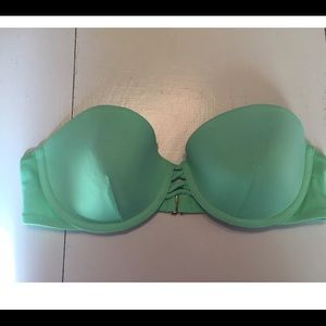 Victoria’s Secret 34C teal green Strapless Bra